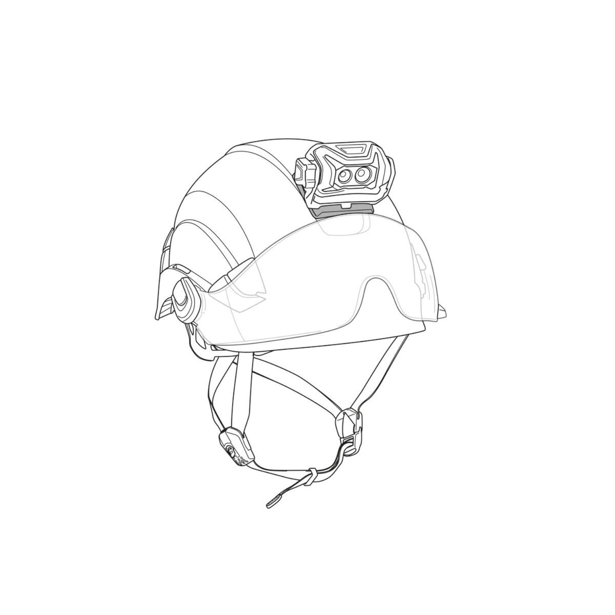 Petzl Helmet Adapt Plate