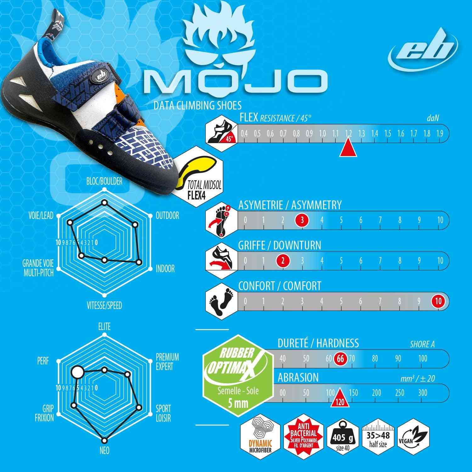 EB Mojo 3.0 climbing shoes