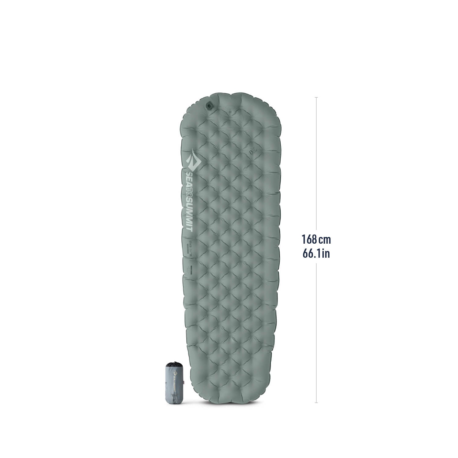 Sea to Summit Ether Light XR Insulated Mat (Small) in grey