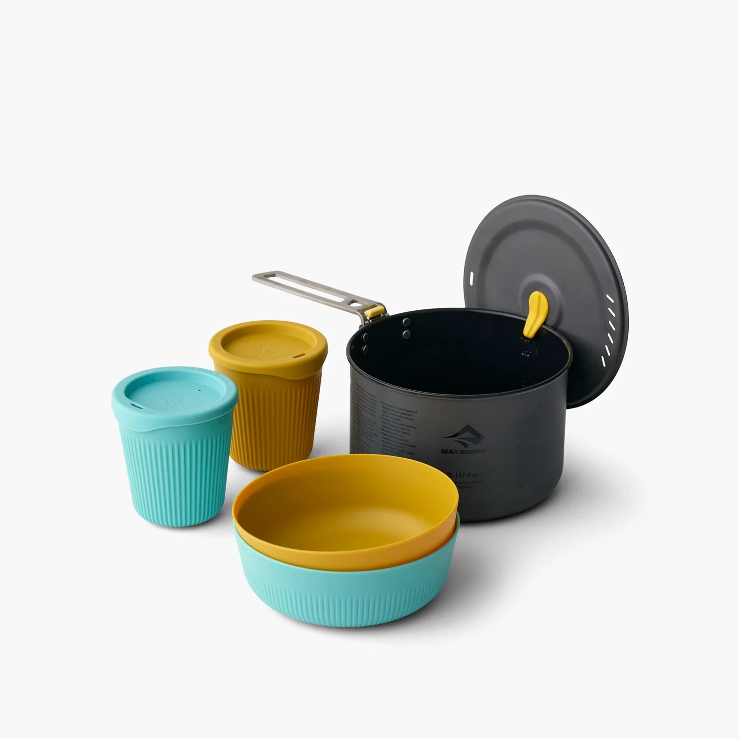 Sea to Summit Frontier Ultralight One Pot Cook Set (2 Person, 5 Piece)
