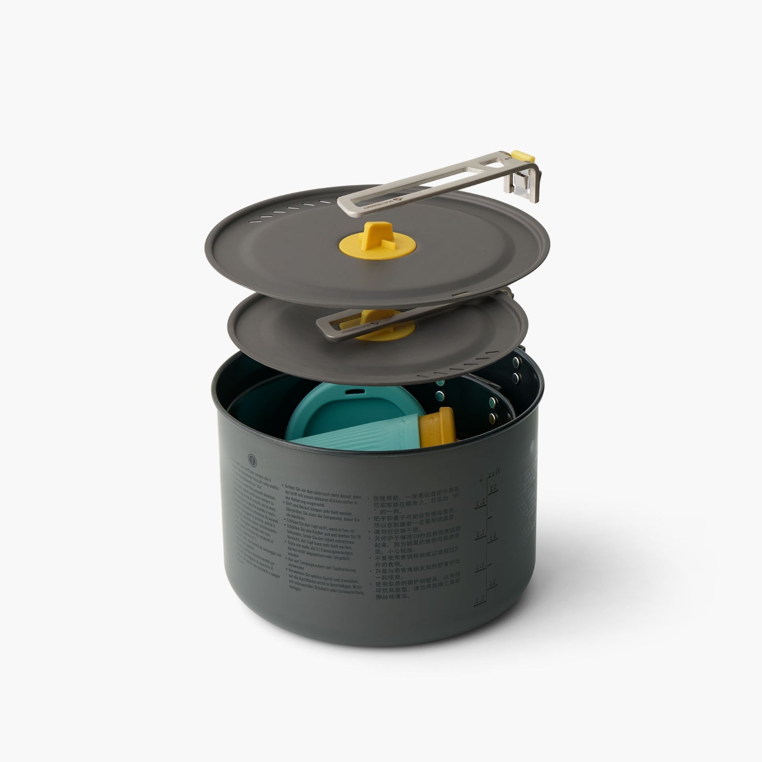 Sea to Summit Frontier Ultralight Two Pot Cook Set (2 Person, 6 Piece)