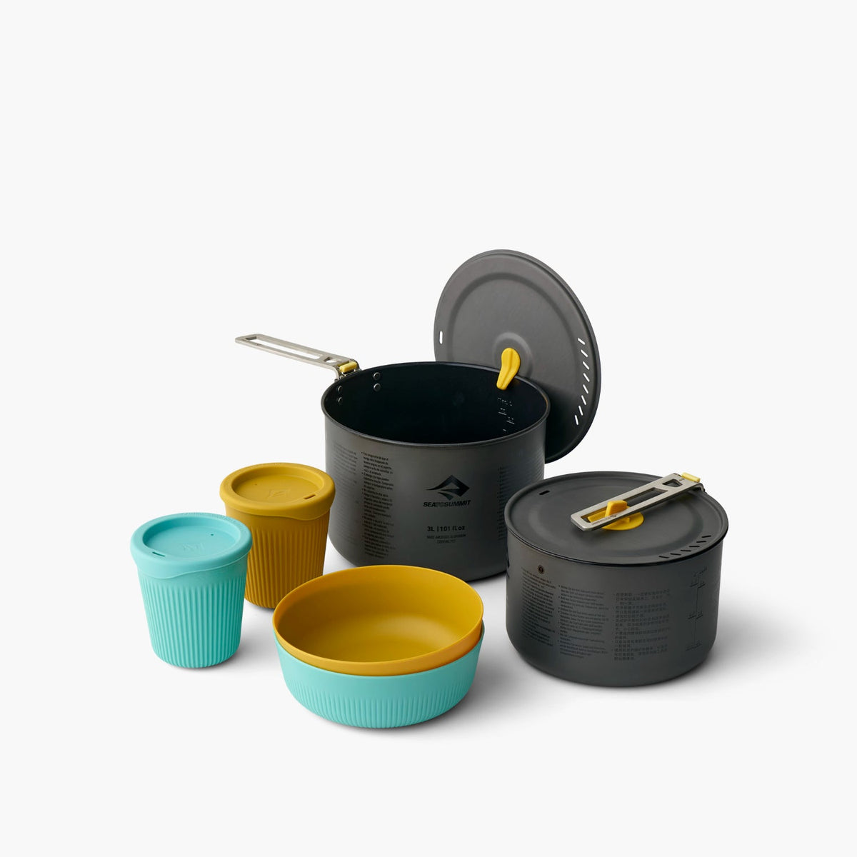 Sea to Summit Frontier Ultralight Two Pot Cook Set (2 Person, 6 Piece)