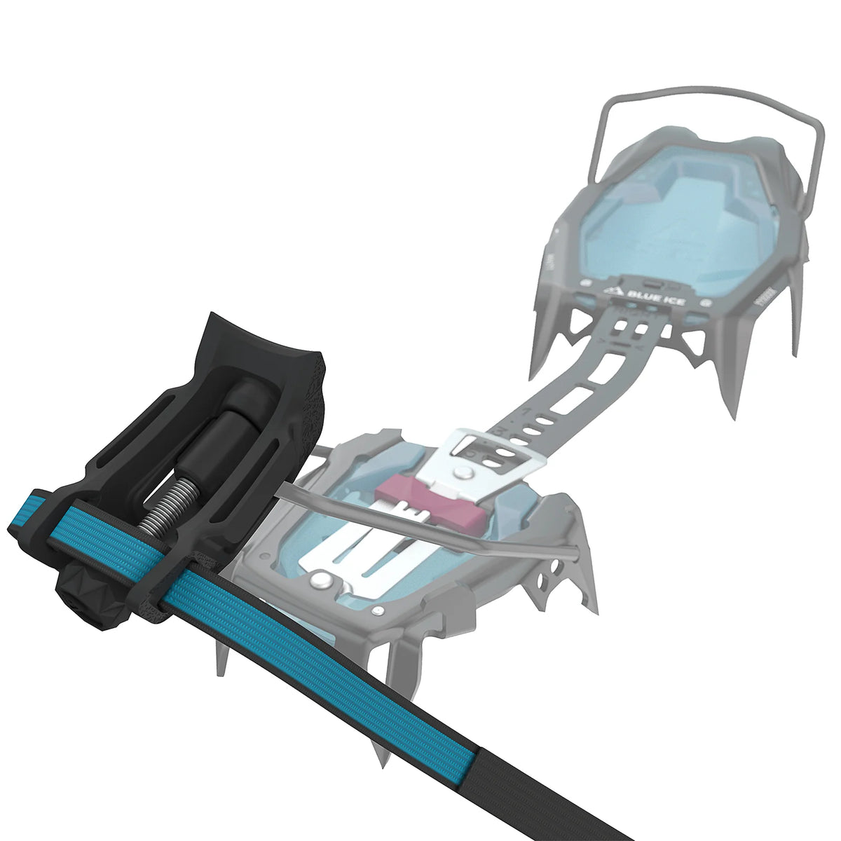 Blue Ice Griffin 12 Crampon & Blackbird Ice Axe Bundle