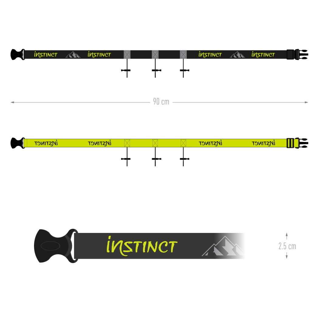Instinct Race Number Belt