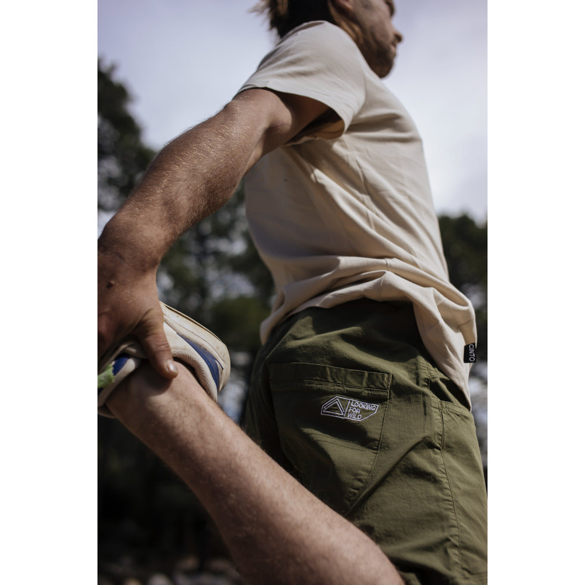 Looking For Wild Cilaos Shorts - Mens (Olive)