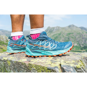La Sportiva - Women's Mutant - Zapatillas de trail running - Storm Blue /  Cherry Tomato | 36 (EU)