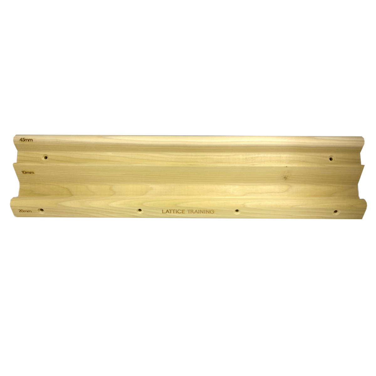 Lattice Triple Rung Hangboard