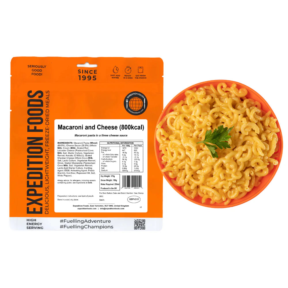 Expedition Foods Macaroni And Cheese 800kcal