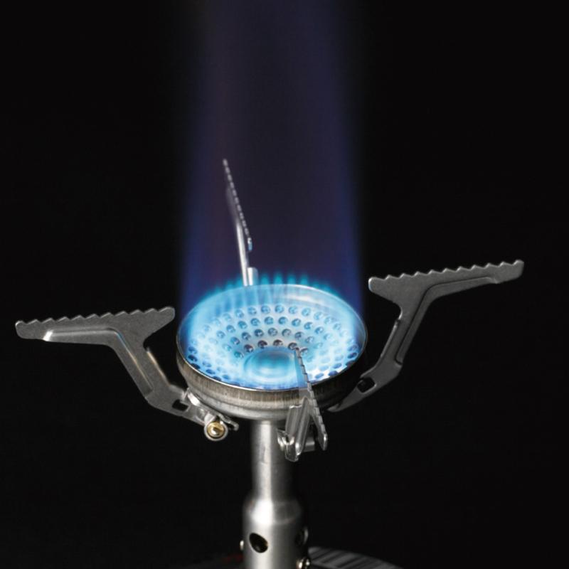 SOTO Amicus Stove, shown a light