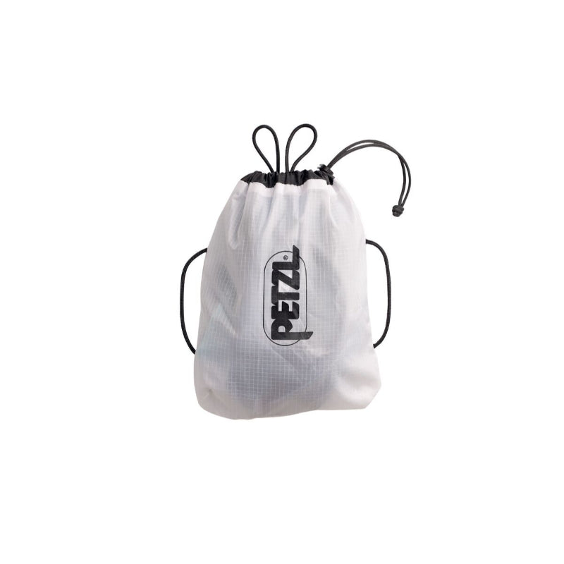 Petzl Macchu 100% recycled polyester white storage pouch