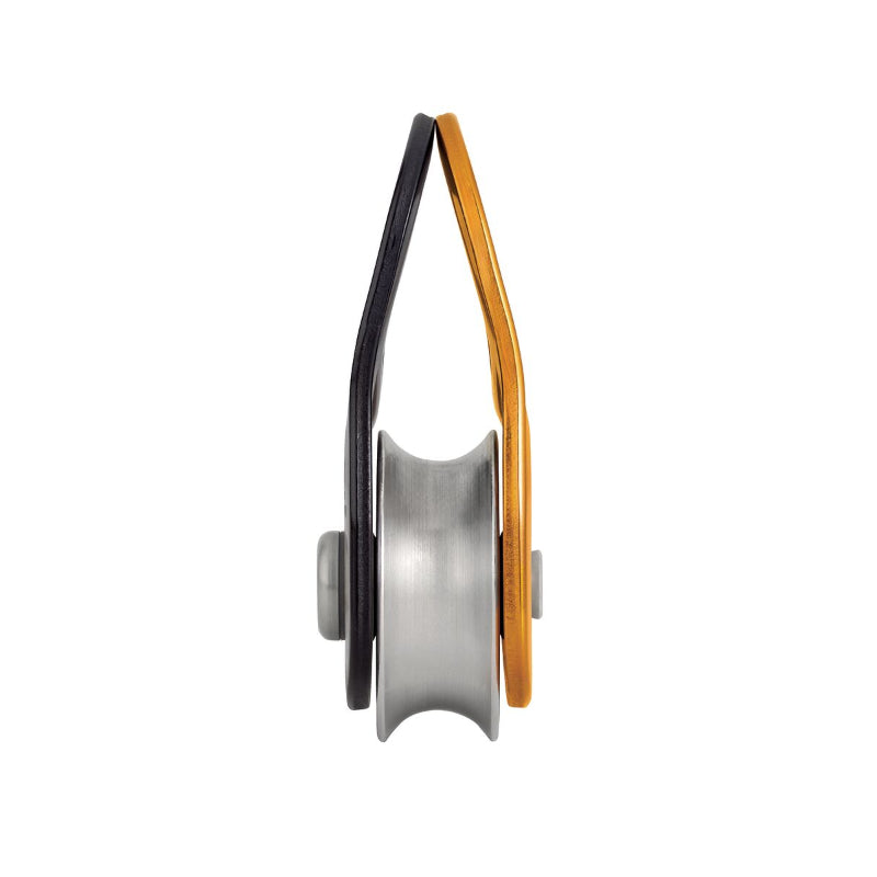 Petzl Rescue S Pulley, Yellow on white background