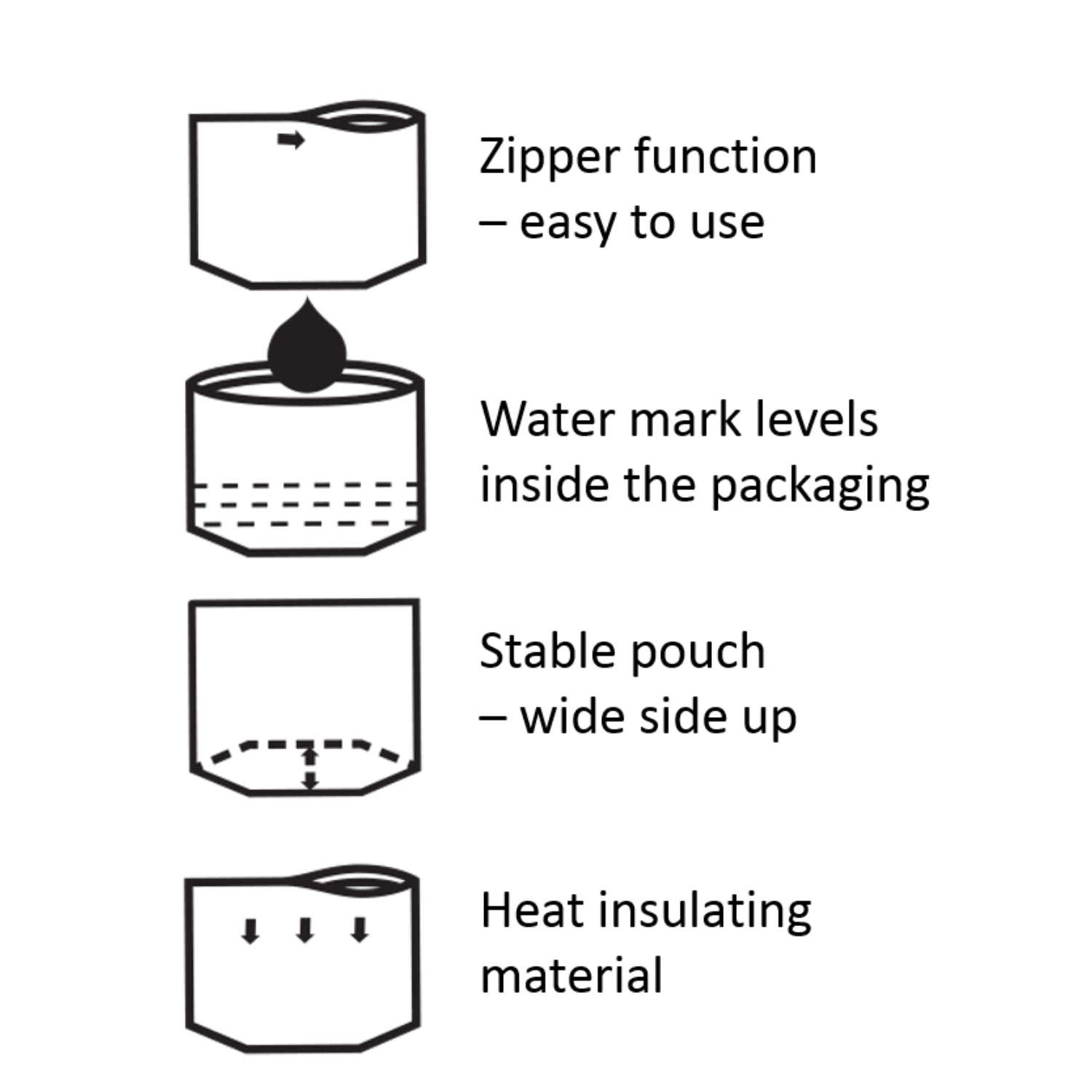 Red package of Blö Band oat porridge with chocolate and banana on a white background