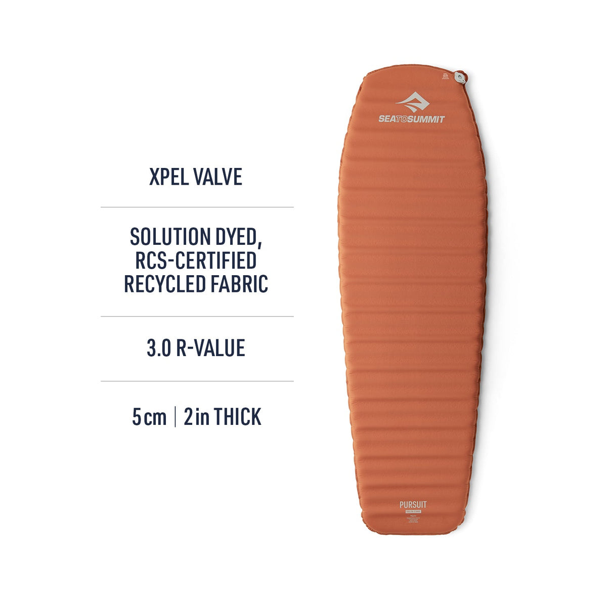 Sea to Summit Pursuit Self Inflating Mat - Large Contour
