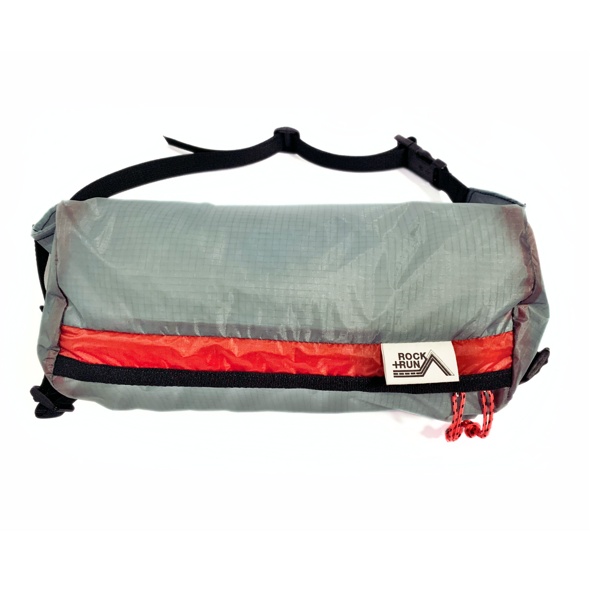 Rock + Run Superlite Hipsac in steel grey and red