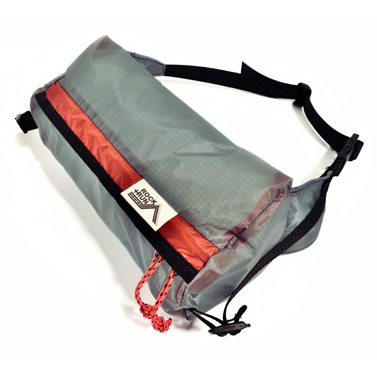 Rock + Run Superlite Hipsac in steel grey and red