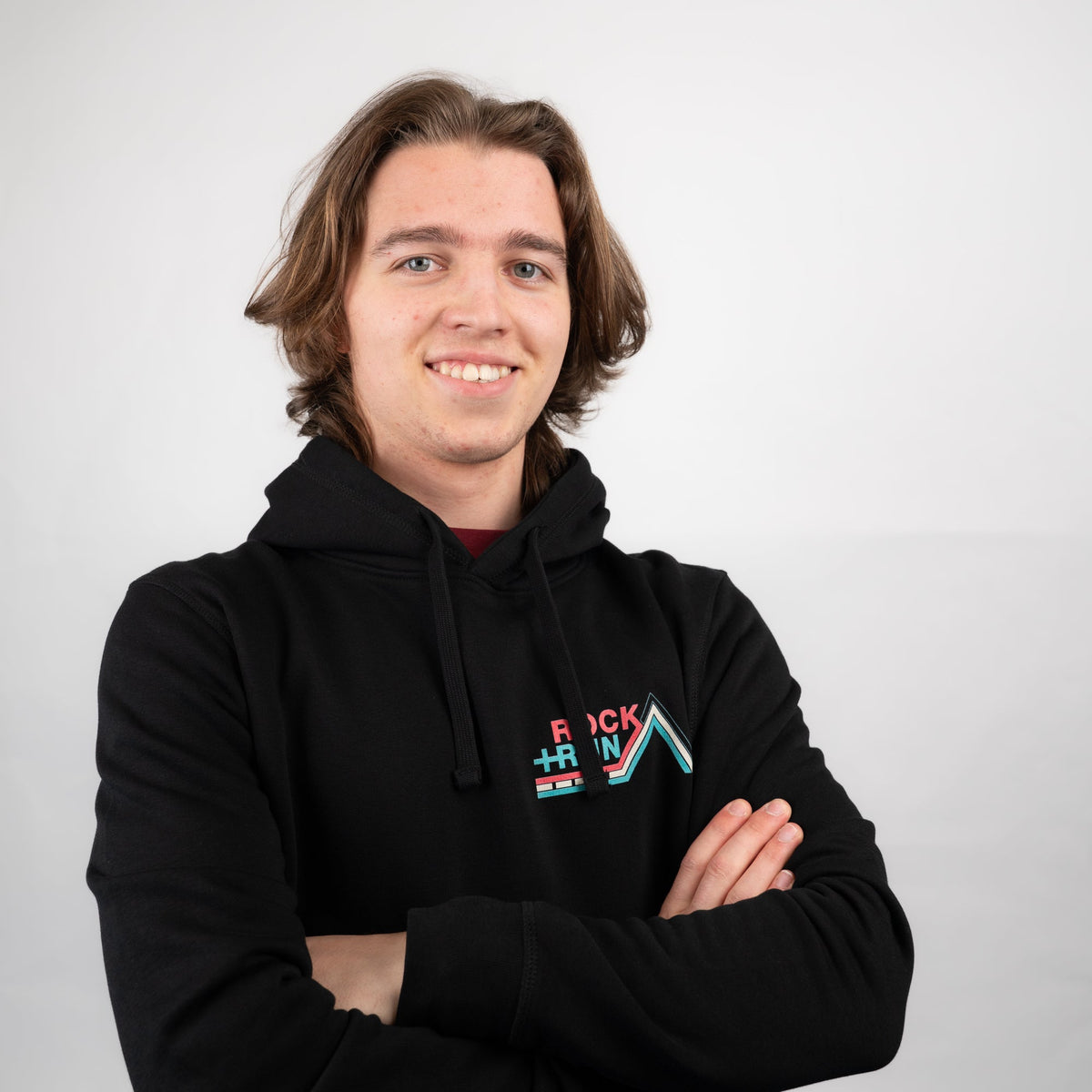 Rock+Run Retro Logo Hoodie - Unisex