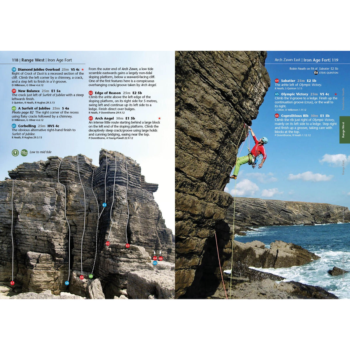 Pembroke Rock 2 (Climbers Club)