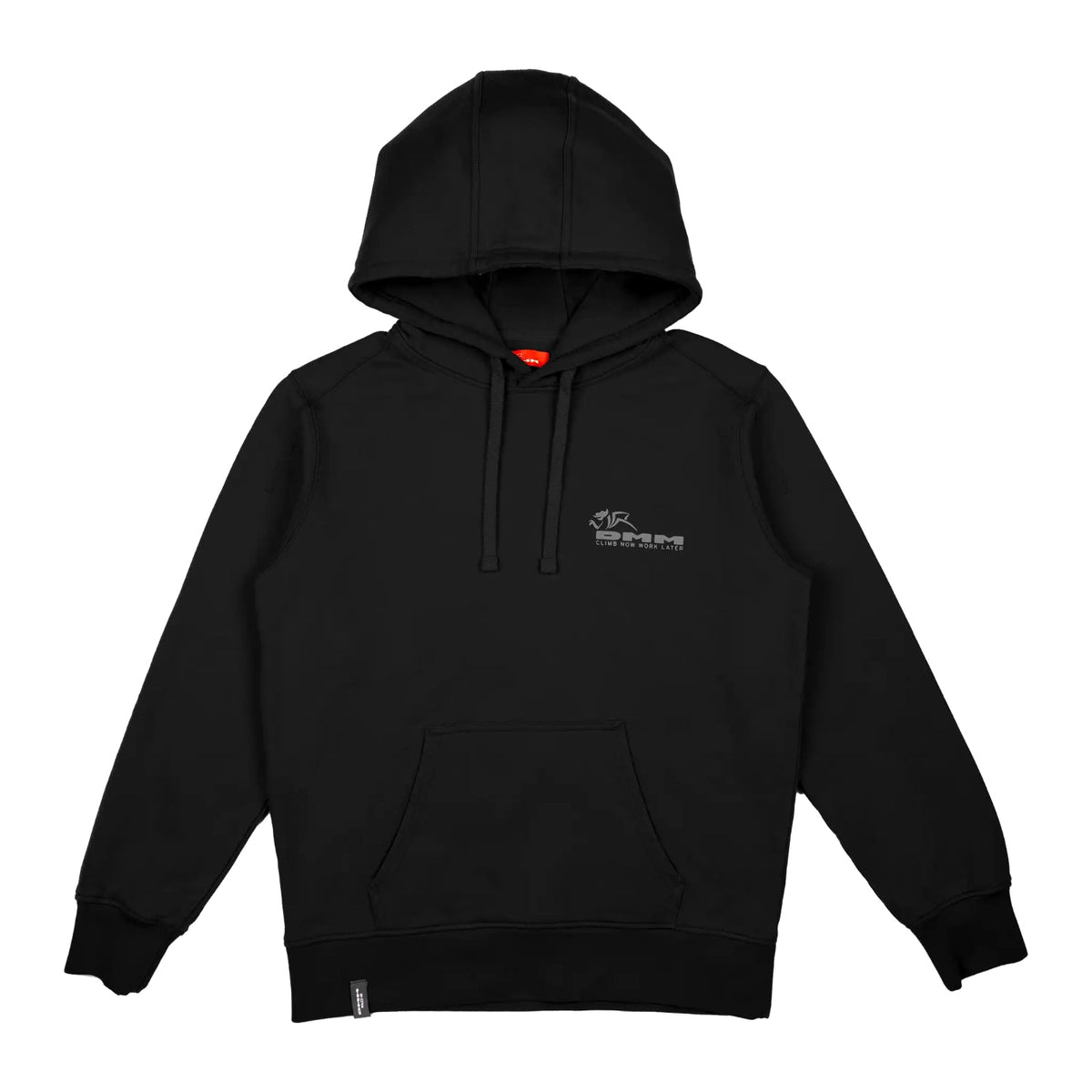 DMM Climb Now Work Later Hoodie - Unisex in black