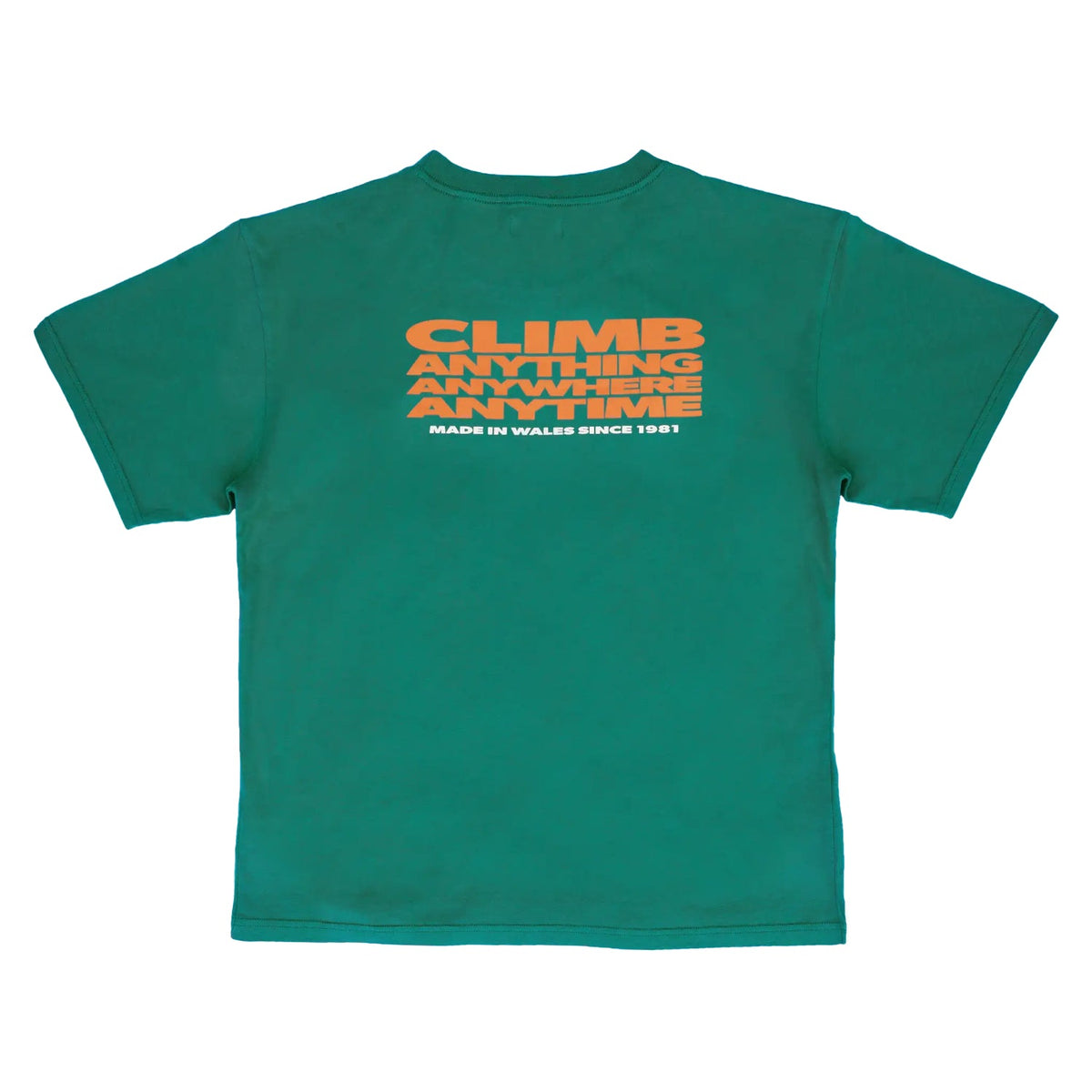 DMM Climb Anything T-Shirt - Unisex in green