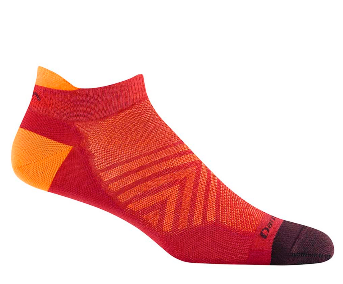 Darn Tough No Show Mens - Ultra-Lightweight Cushion - X-Large - Lava