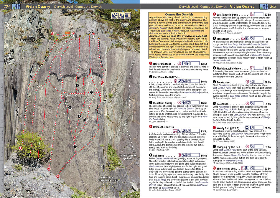 North Wales Slate Rockfax