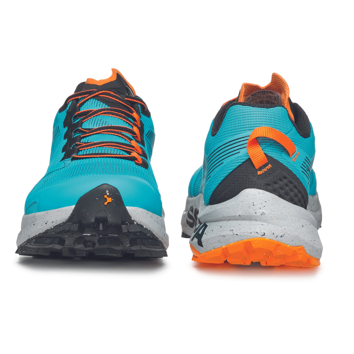 Scarpa Spin Planet Black/Azure Front and Back