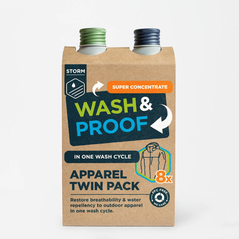 Storm S6 Apparel Twin kit 200ml bottles and packaging 