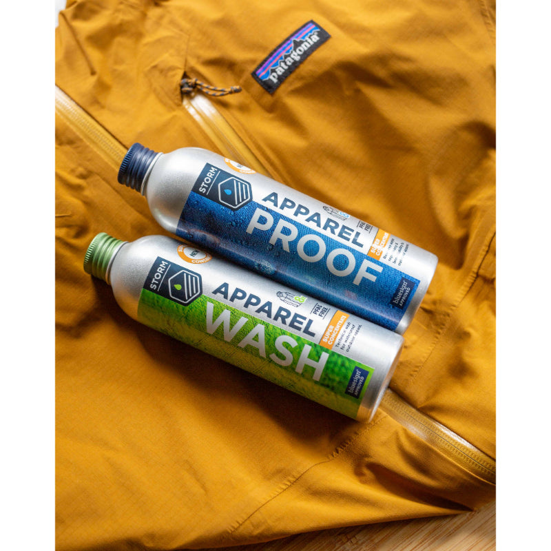 Storm S6 Apparel Twin kit 200ml bottles and packaging 