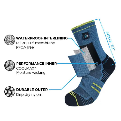 DexShell Runner Lite 2.0 Waterproof Socks