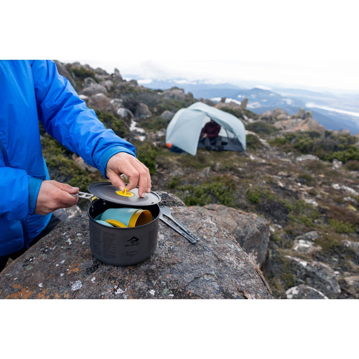 Sea to Summit Frontier Ultralight Two Pot Cook Set (4 Person, 14 Piece)