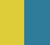 EU 41 / Turquoise/Yellow