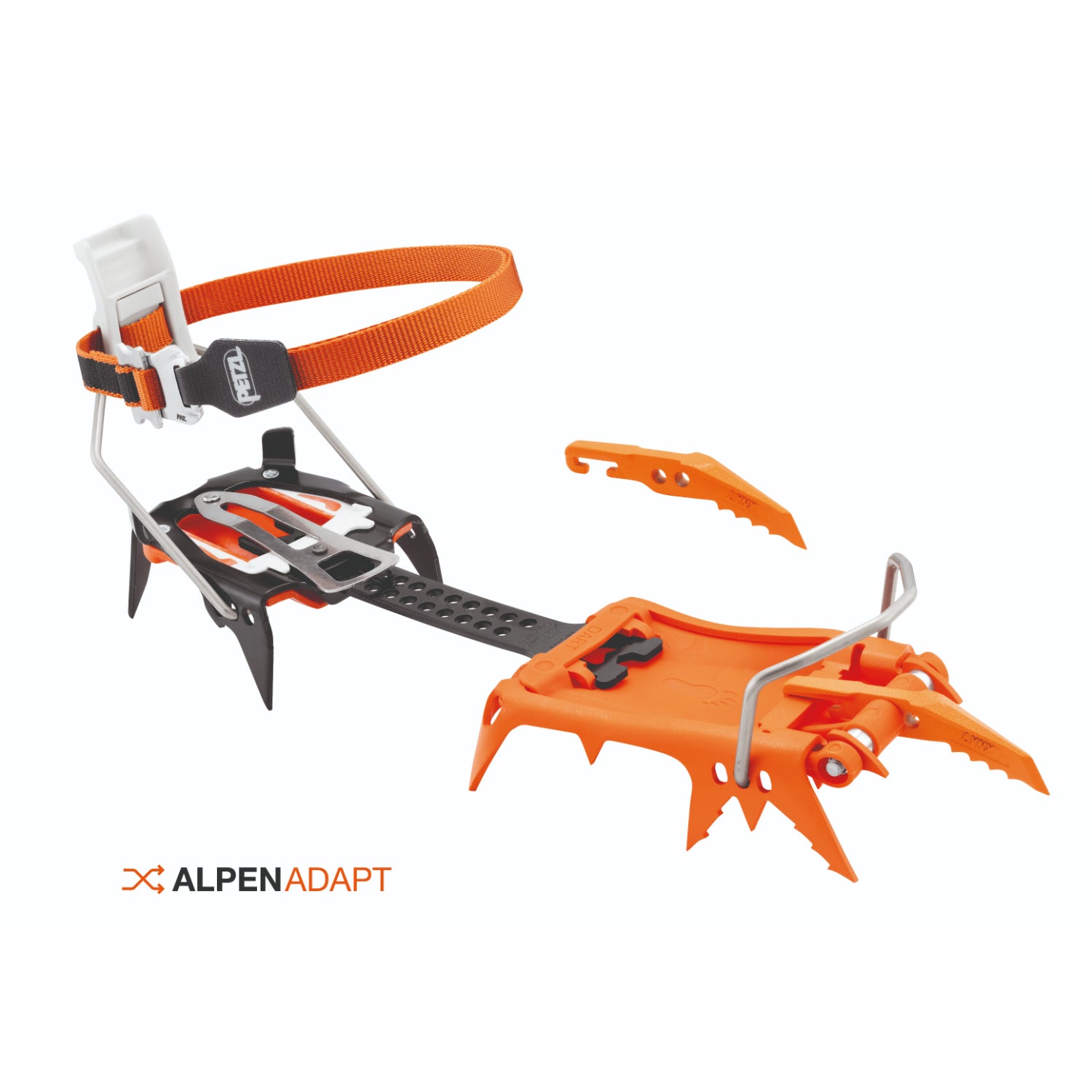 Petzl Dart Crampon in orange and black