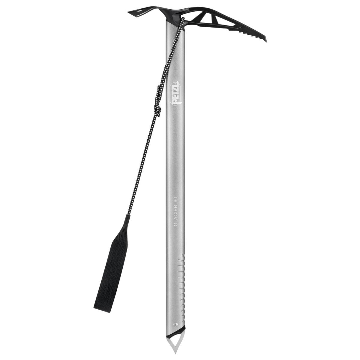 Petzl ice axe on a white background