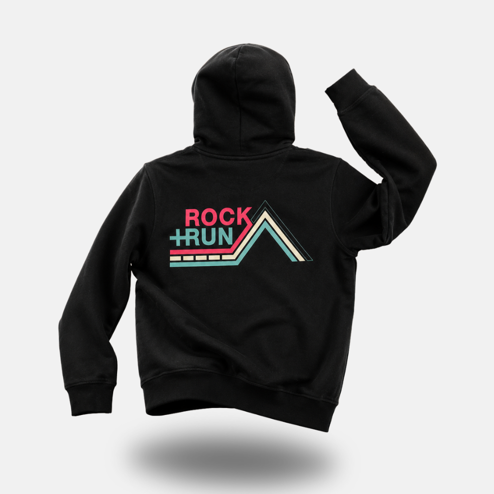 Rock+Run Retro Logo Hoodie - Unisex