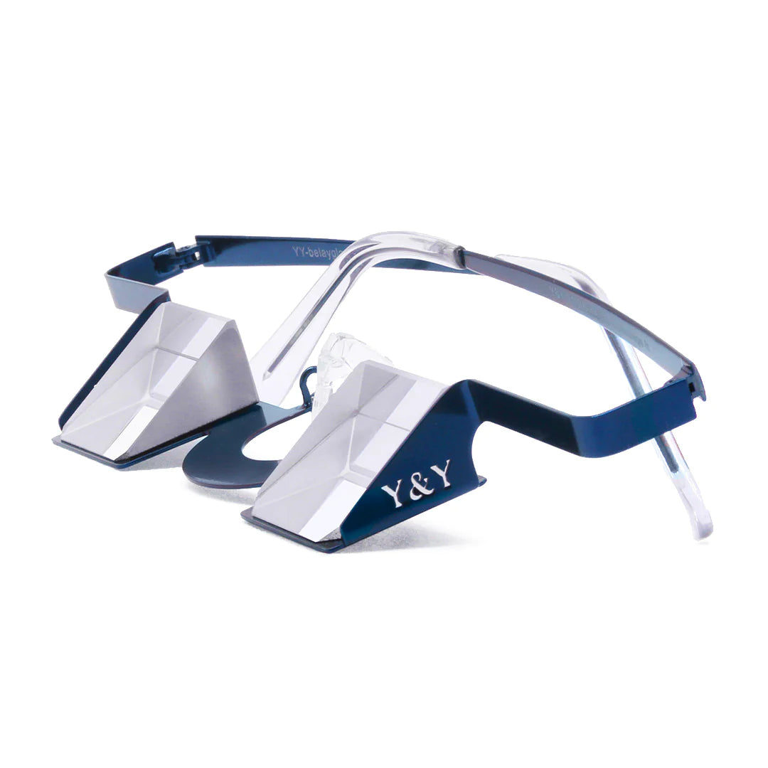 YY Classic belay glasses in Saphire Blue