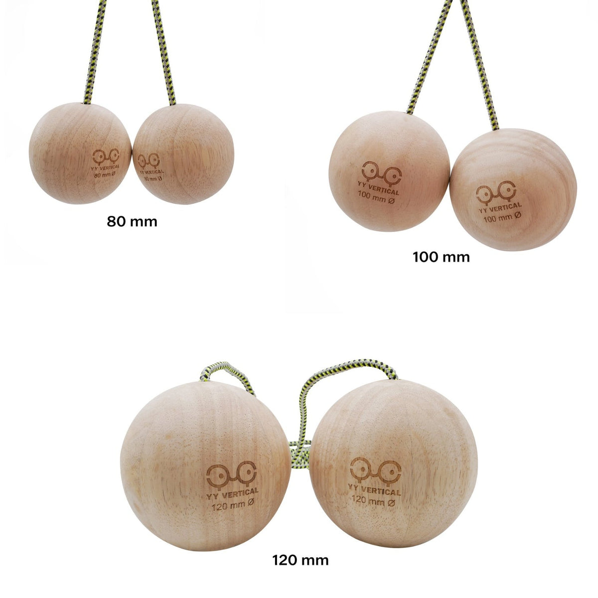 Y&Y Climbing Balls sizes