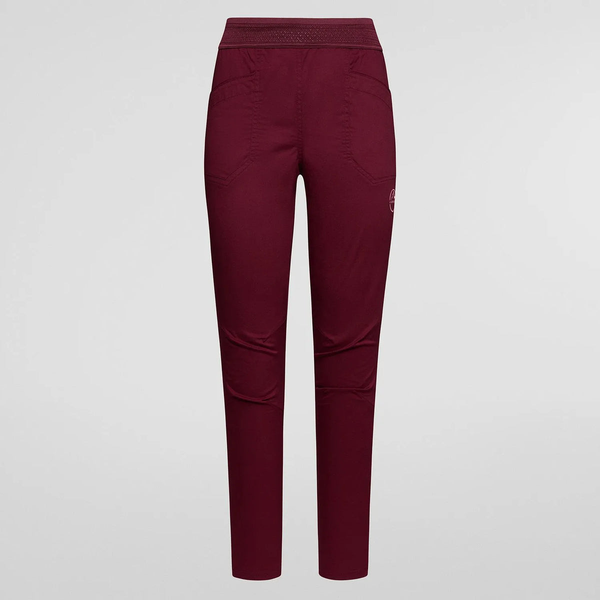 La Sportiva Roots Pants - Womens in redwood rosebay colour