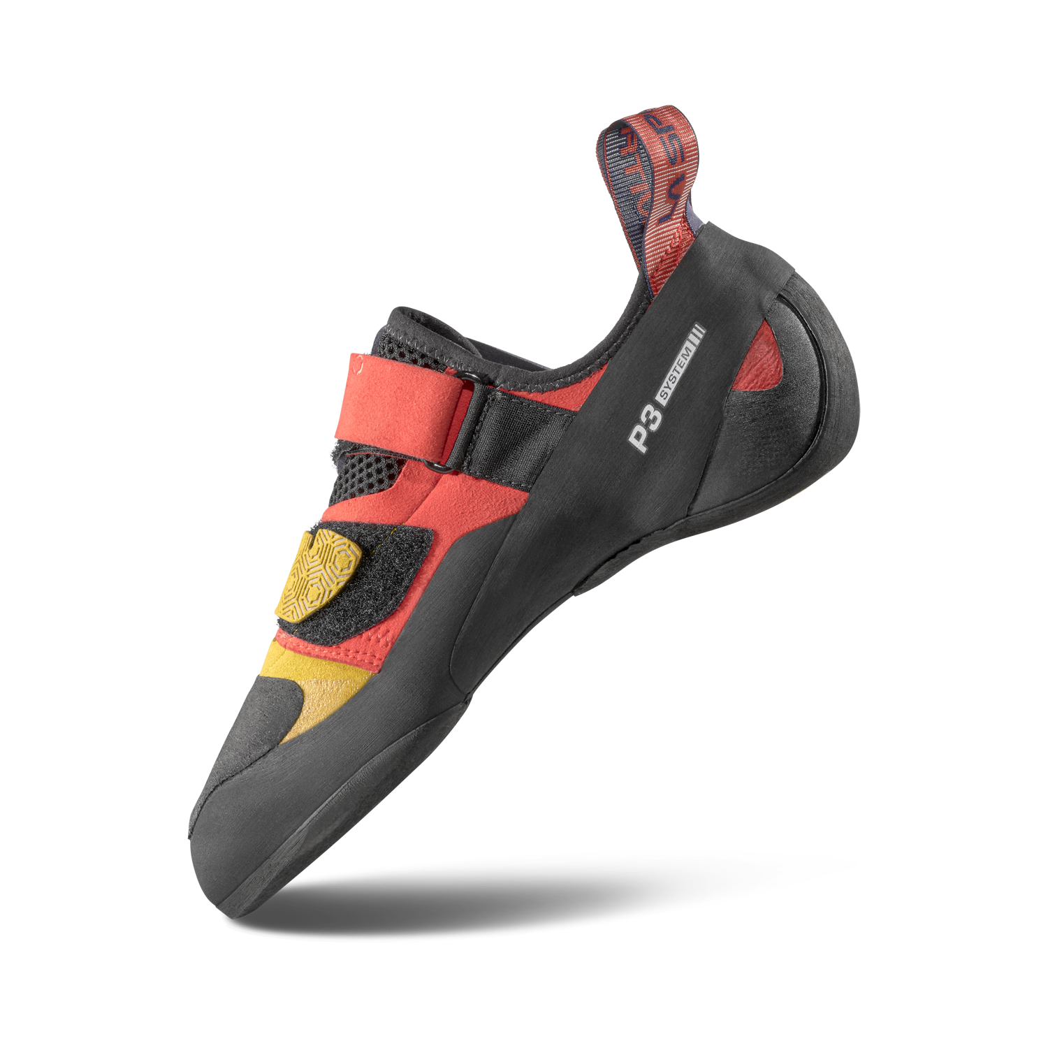 La Sportiva Kubo - Mens climbing shoes in savanna/mountain red