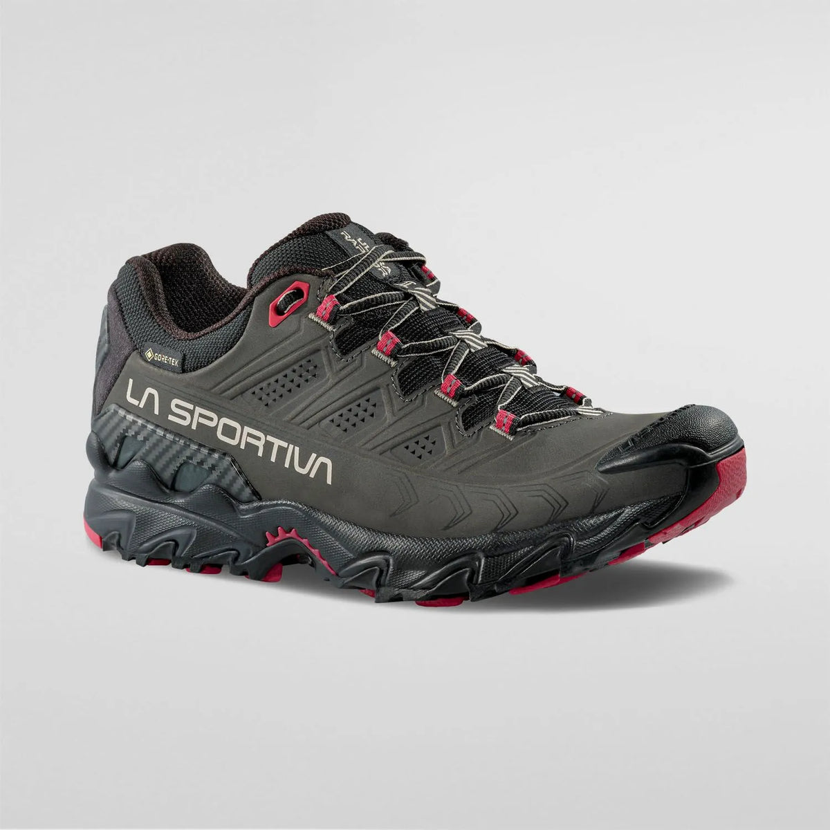 La Sportiva Ultra Raptor II Leather GTX - Womens - Carbon/Gravel - EU 38 (Sample)