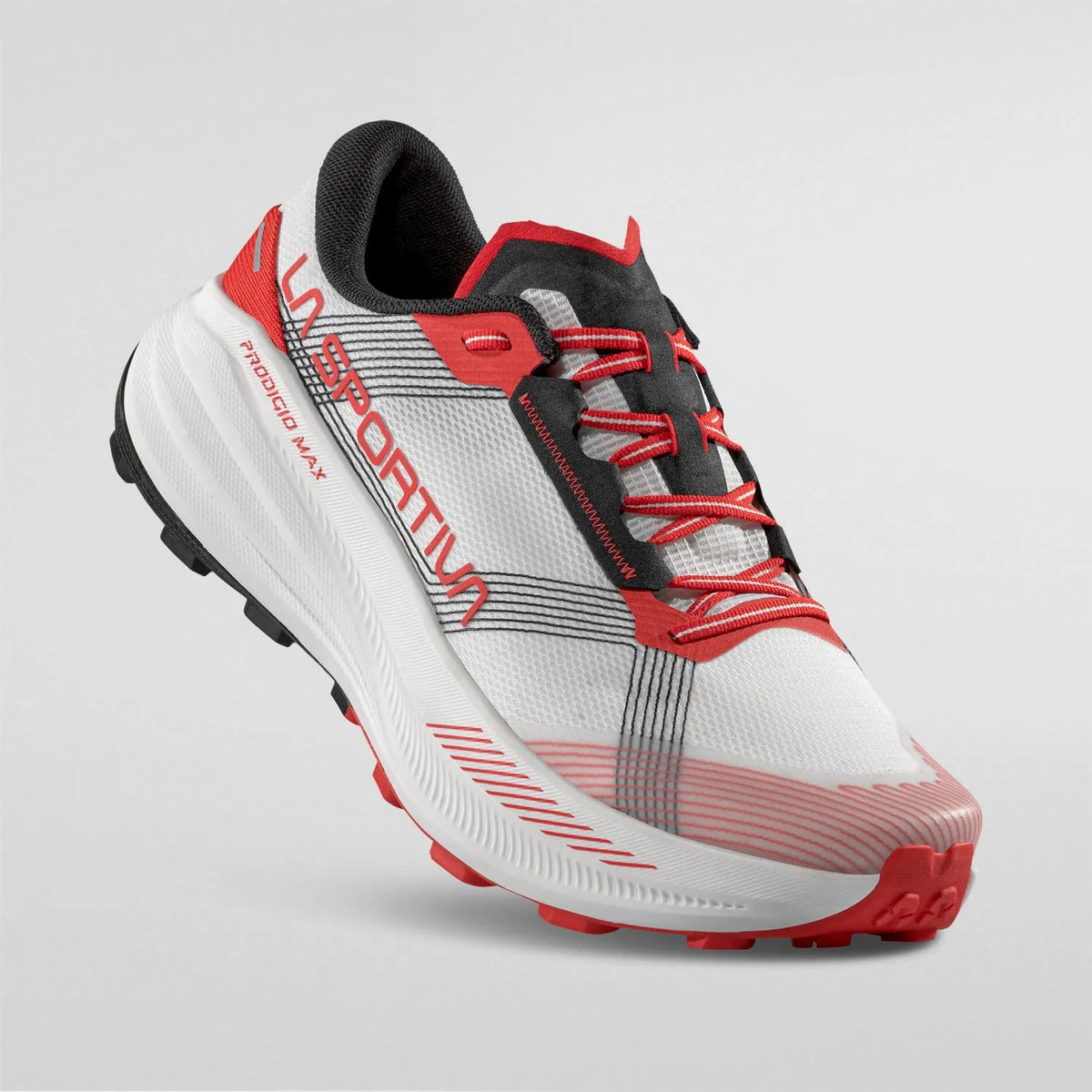 La Sportiva Prodigio Max - Mens - White/Lava - EU 42 (Sample)