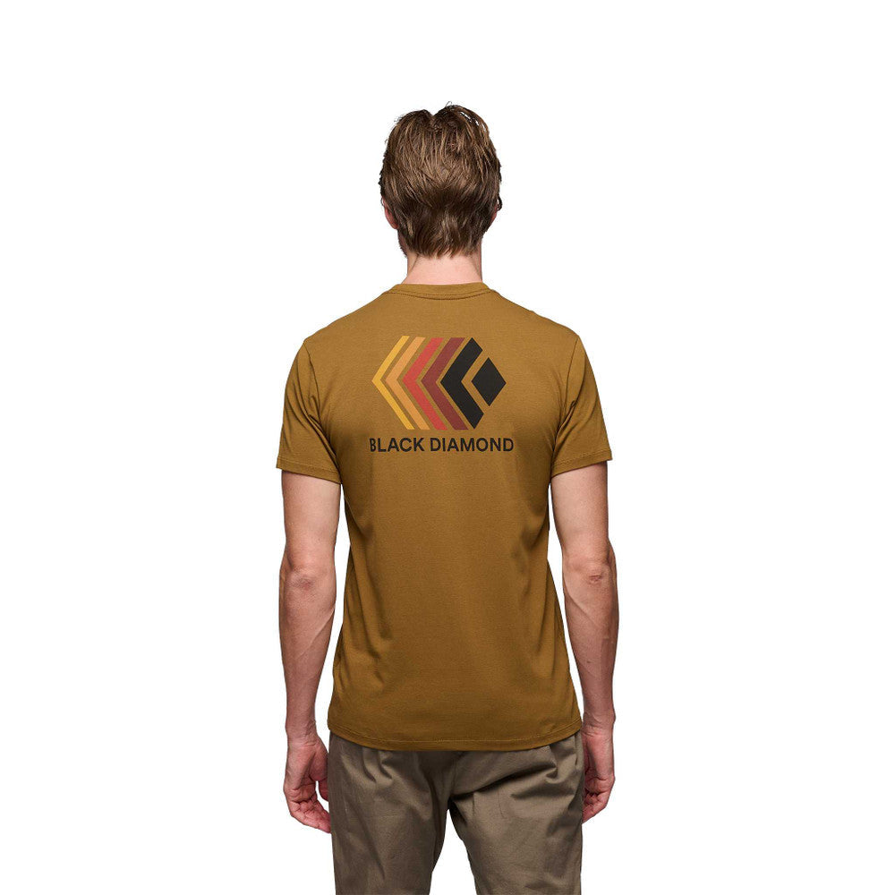 Black Diamond Faded Tee - Men's in dark curry