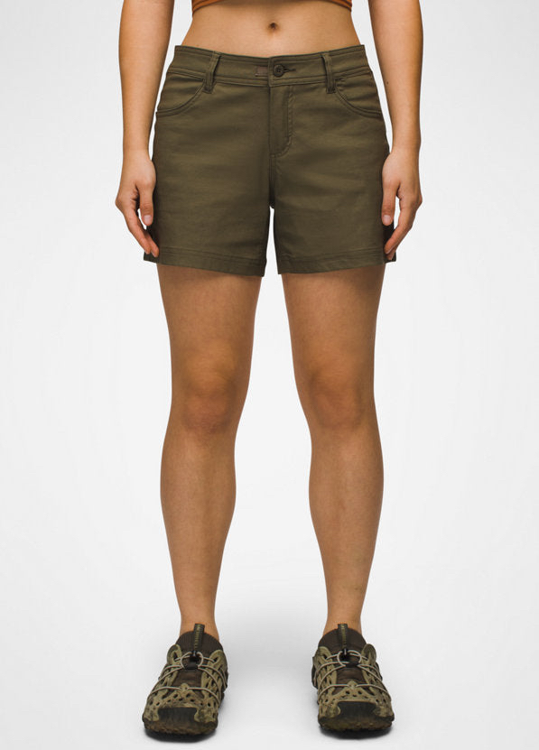 Prana HALLE SHORT II - Womens 4 - Slate Green