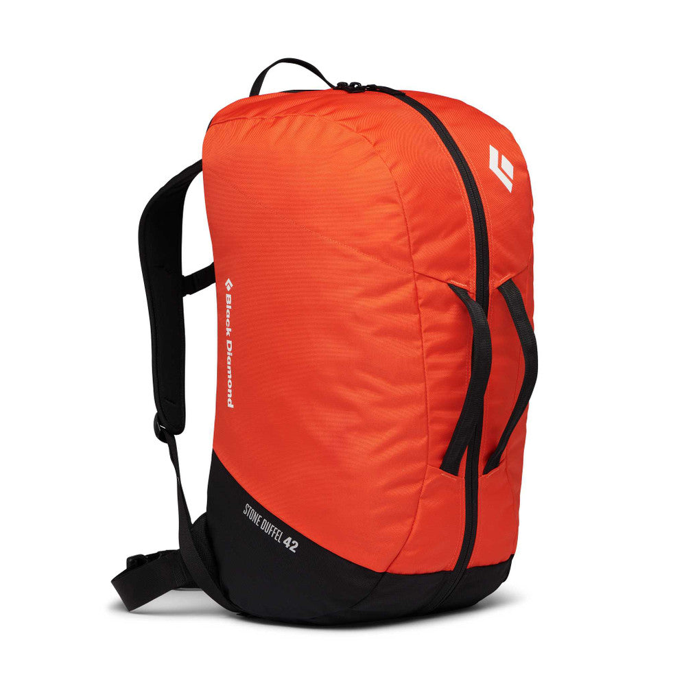 Black Diamond Team Stone Duffel 42L in octane colour