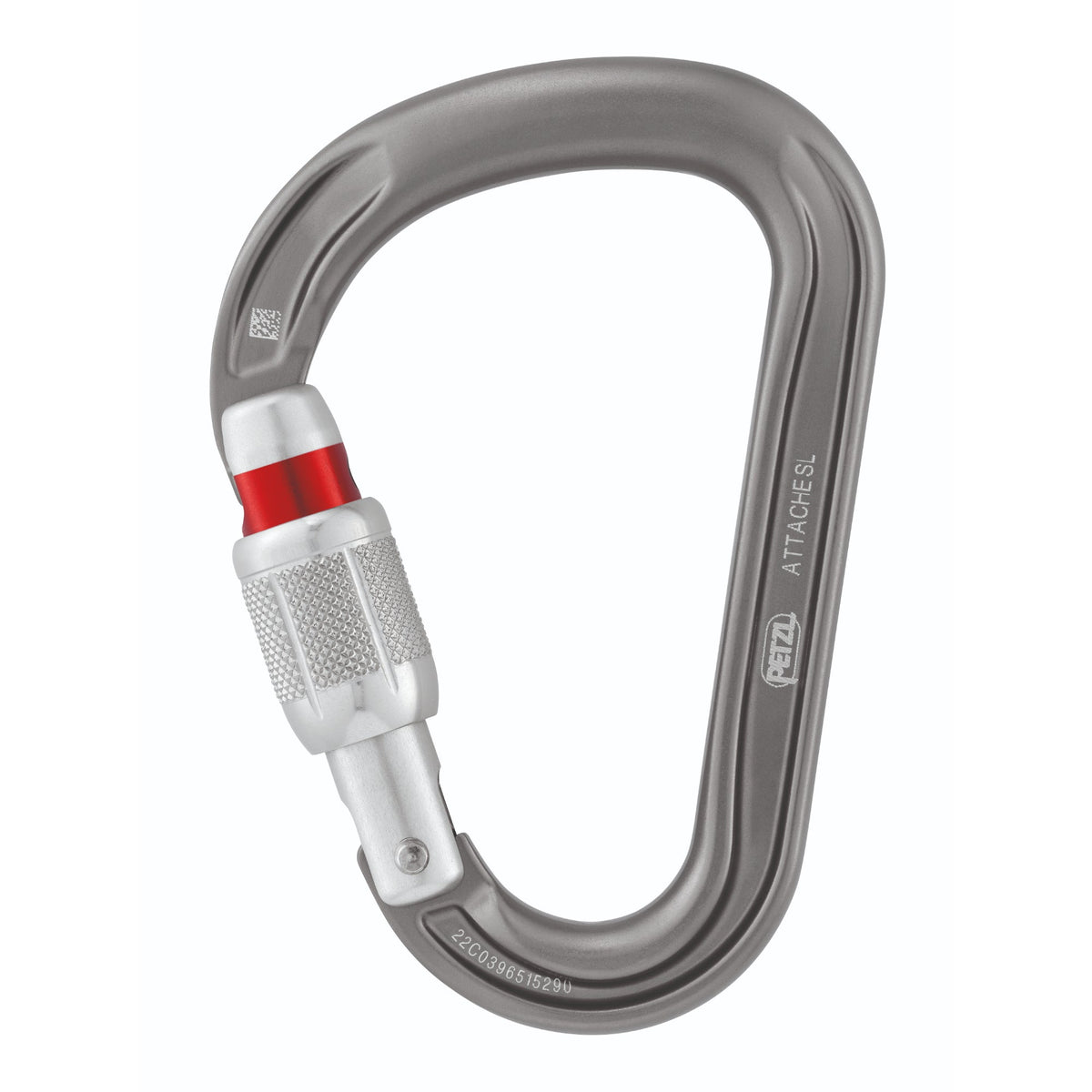 Petzl Attache Screw Lock Carabiner Grey
