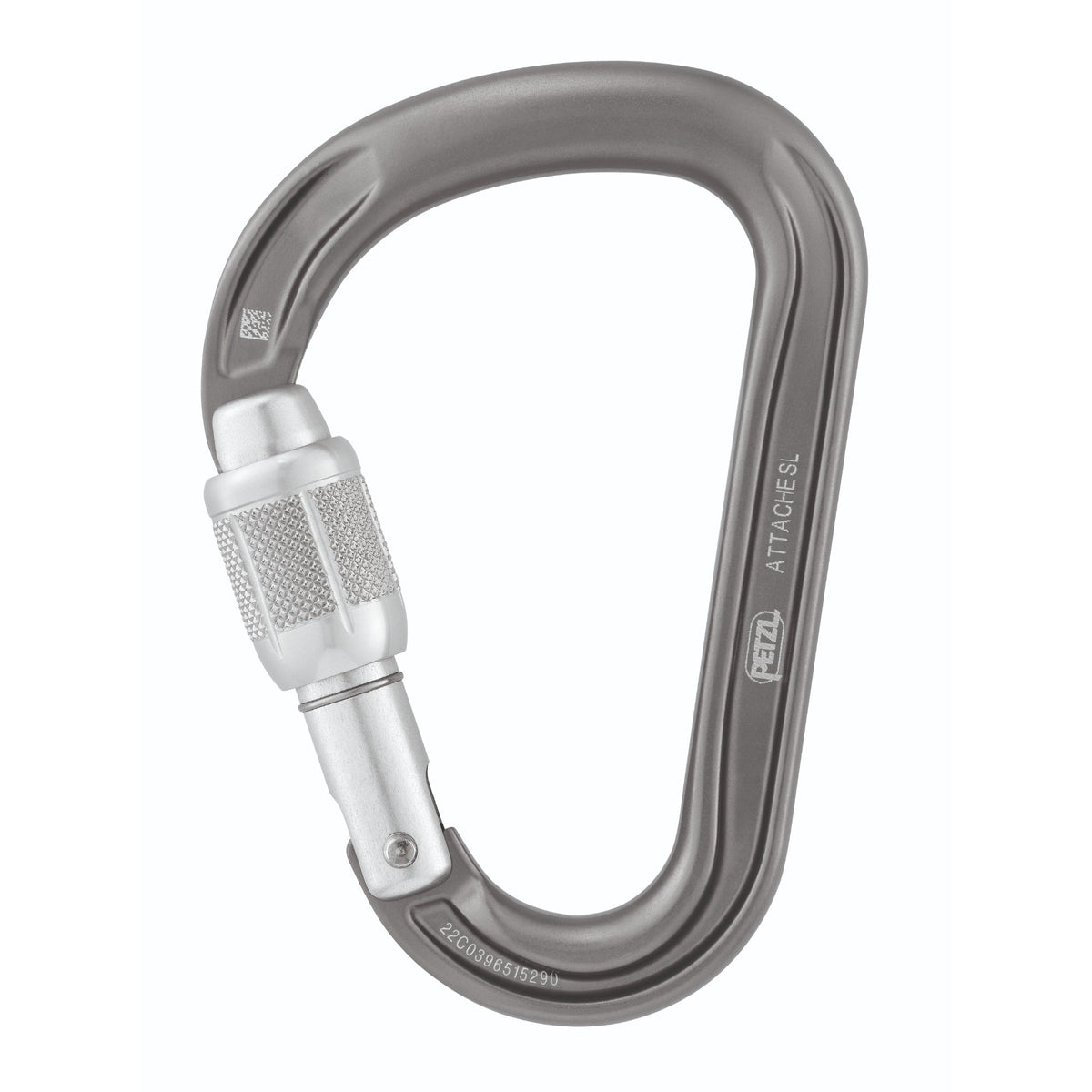 Petzl Attache Screw Lock Carabiner Grey