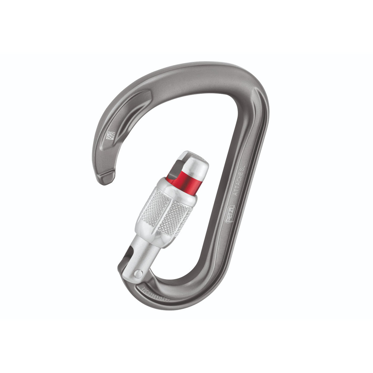 Petzl Attache Screw Lock Carabiner Grey