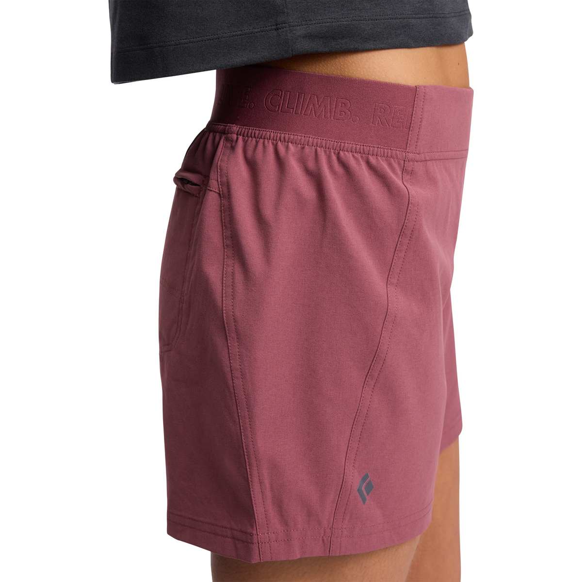 Black Diamond W SIERRA SHORTS Sample S25 - Size Small - Cherrywood