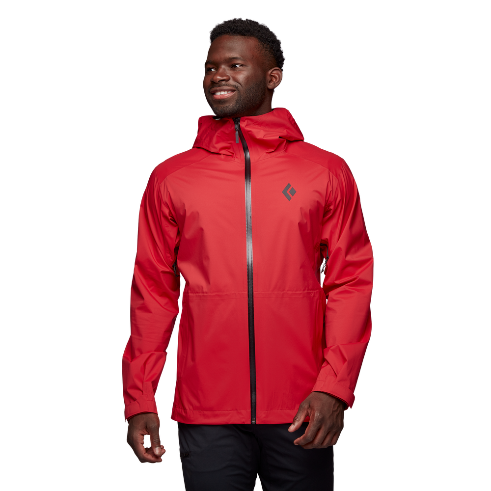 Black Diamond M STORMLN STCH RN SHL Sample S23 - Size Medium - Octane