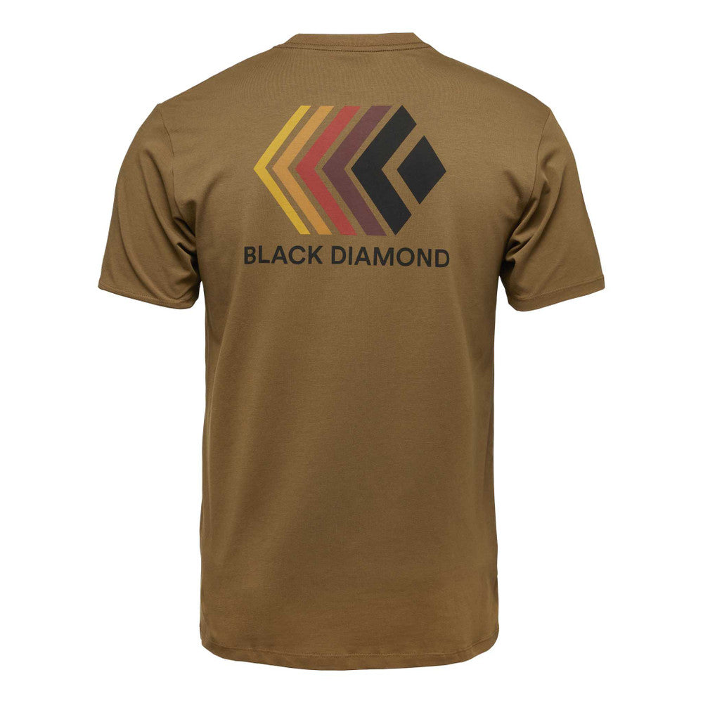 Black Diamond Faded Tee - Men&#39;s in dark curry