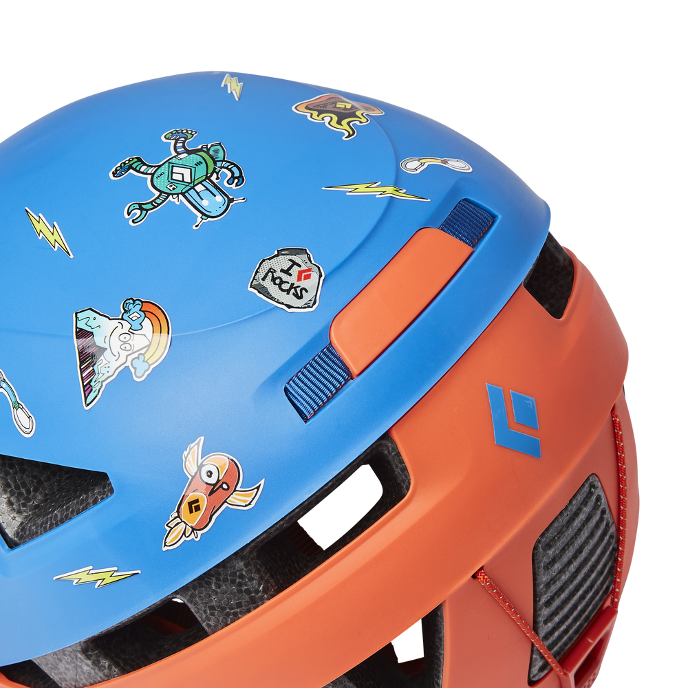 Black Diamond Capitan Kids Helmet, With Stickers
